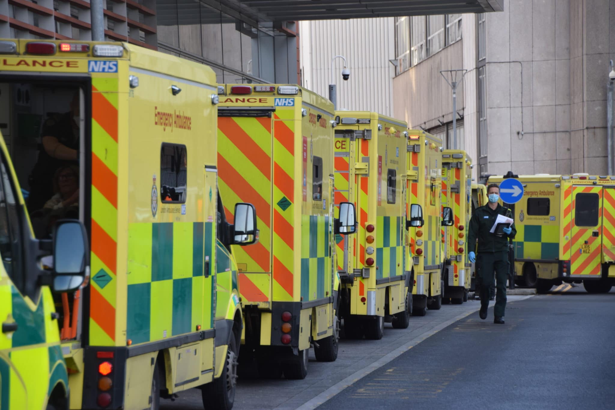 How can tech relieve ambulance services in a critical condition?